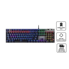 Bàn Phím Cơ Gaming K1 Red Switch LED RGB 20 Chế Độ, Gõ Phím Nhạy Bén, Thiết Kế Ergonomic, Phụ Kiện Máy Tính Chất Lượng Cao