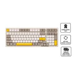 Bàn Phím Cơ Gaming K3 Max - Chống Ồn 2 Lớp, Led Rainbow, Switch Red Tương Thích Windows/Mac - Phụ Kiện Gaming Cao Cấp
