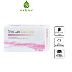 Viên Uống Gestan Diacare Hỗ Trợ Phòng Tiểu Đường Thai Kỳ - 30 Viên, Dành Cho Phụ Nữ Mang Thai, Giảm Kháng Insulin
