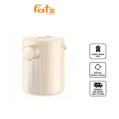 Máy Đun và Hâm Nước Pha Sữa Thông Minh Fatzbaby Smart 7 FB3851HW - Khử Clo, An Toàn, Tiện Lợi Cho Bé Yêu
