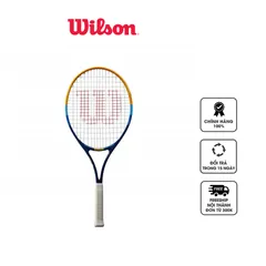 Vợt Tennis Wilson Profile B07MBQSGTQ Dành Cho Người Lớn - Thiết Kế Nhẹ, Cơ Động Cao, Màu Xanh/Da Cam