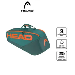 Túi Đựng Vợt Tennis Head Pro Racquet M - Thiết Kế Hiện Đại, Năng Động, Chứa Tối Đa 6 Vợt, Nhiều Ngăn Sắp Xếp Thông Minh