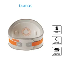 Đai Massage Chườm Ấm Lưng Bụng BUMAS M13 - Thiết Kế Không Dây, Massage 3 Cấp Độ, Pin 8000mAh, Giảm Đau Và Thư Giãn Hàng Ngày
