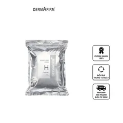 Mặt Nạ Bột Than Hoạt Tính Dermafirm Modeling Mask H Charcoal - Làm Sạch Da, Kiểm Soát Bã Nhờn, Phù Hợp Da Dầu và Mụn Đầu Đen