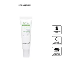 Gel Trị Mụn Dermafirm AC'Gel - Hỗ Trợ Giảm Thâm, Cải Thiện Da Mụn Dầu, 20ml - Sản Phẩm Chăm Sóc Da Chất Lượng Cao