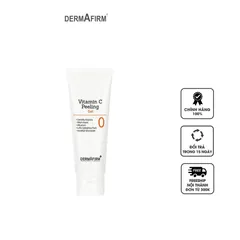 Tẩy Da Chết Vật Lý Dermafirm Vitamin C Peeling Gel - Làm Sáng Da, Giải Quyết Bít Tắc Lỗ Chân Lông, Dưỡng Ẩm Từ Thiên Nhiên