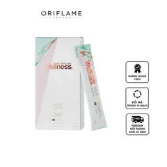 Oriflame Wellness Aqua Glow - Bổ sung nước làm đẹp da với công nghệ Ceramosides™ và chiết xuất dâu Lingon - Hỗ trợ ẩm và chống lão hóa