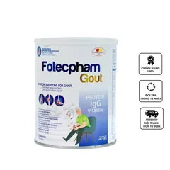 Sữa Dinh Dưỡng Fotecpham Cho Người Bị Gút 400g - Hỗ Trợ Chế Độ Dinh Dưỡng Và Sức Khỏe Xương Khớp Tốt Nhất