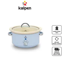 Nồi Nấu Chậm Kalpen SK1 3.5L - Thiết Kế Hiện Đại, Chức Năng Giữ Ấm & Chống Trào, Lý Tưởng Cho Món Cháo và Soup Cho Bé