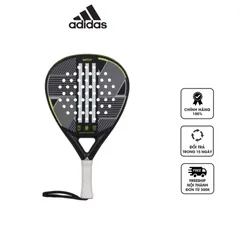 Vợt Padel Adidas Match 3.3 ADRK5GA1U0010F Đen/Xanh Lime - Công Nghệ Tăng Cường Độ Cứng, Đánh Chắc Chắn và Kiểm Soát Hoàn Hảo