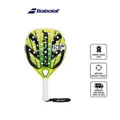 Vợt Padel Babolat Counter Vertuo 350g - Racket Tennis Xoáy Tròn Chất Liệu Carbon với Công Nghệ Giảm Rung