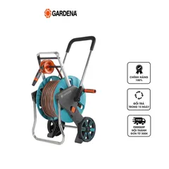 Vòi tưới cây xe cuộn Gardena 18517-20, 20m, thiết kế tiện lợi, chất liệu cao cấp, tay cuốn dễ sử dụng - Giải pháp tưới cây thông minh