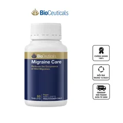Viên uống BioCeuticals Migraine Care - Hỗ trợ giảm đau nửa đầu & tăng cường tuần hoàn, 60 viên của Úc