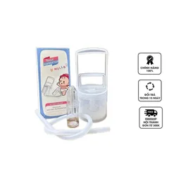 Dụng cụ hút mũi kéo tay Nasal Aspirator Hello - Tiện lợi, an toàn cho trẻ em 0-6 tuổi, dễ vệ sinh, không cần pin, không gây tiếng ồn