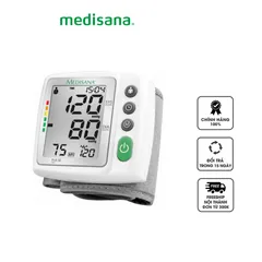 Máy Đo Huyết Áp Cổ Tay Medisana BW315 - Màn Hình Lớn, Chỉ Báo Mức Pin, Phát Hiện Nhịp Tim Không Đều, Dễ Sử Dụng Cho Người Lớn Tuổi