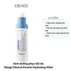 [Hàng chính hãng- Đủ VAT] Kem Dưỡng Phục Hồi Da Obagi Clinical Kinetin+ Hydrating Cream 50ml - Giảm Nếp Nhăn, Cấp Ẩm, Cải Thiện Tông Da, Phù Hợp Mọi Loại Da
