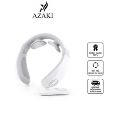 Máy Massage Cổ Thông Minh Azaki N109 - Thiết Bị Giảm Căng Thẳng Vùng Cổ Vai Gáy, Gọn Nhẹ Tiện Dụng, Công Nghệ Xung Điện EMS