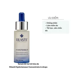 Serum Trẻ Hóa Da Rilastil Hydrotenseur Concentrate 30ml - Dưỡng Ẩm, Làm Sáng Da, Mờ Nếp Nhăn, Phục Hồi Làn Da Khỏe Mạnh