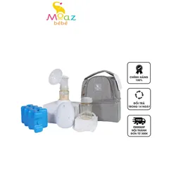 Máy Hút Sữa Điện Đôi Moaz Bebe MB-029 - 10 Chế Độ Hút, Thiết Kế Thông Minh, Tiện Lợi Cho Mẹ và Bé