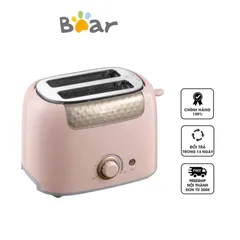 Máy Nướng Bánh Mỳ Bear DSL 601 - 680W, Thiết Kế Đẹp Mắt, Chống Dính Teflon, Nướng Đều Hai Mặt, Tiện Dụng Cho Mọi Nhà Bếp