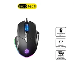 Chuột Máy Tính Sidotech Inphic P1W - Thiết Kế Ergonomic, 1200 DPI, Chống Bám Vân Tay - Phụ Kiện Gaming và Văn Phòng Chất Lượng Cao