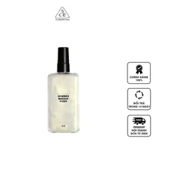 Xịt Khóa Nền Nhũ 3CE Shimmer Makeup Fixer 95ml - Giúp Lớp Trang Điểm Bền, Duy Trì Độ Tươi Mới Và Ngăn Ngừa Mụn