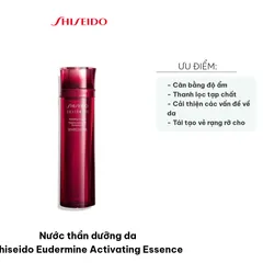 Nước Thần Dưỡng Da Shiseido Eudermine Activating Essence 250ml - Cân Bằng Độ Ẩm, Phục Hồi Làn Da Rạng Rỡ, Thích Hợp Mọi Loại Da