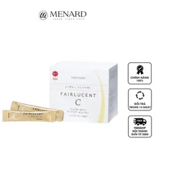 Bột Uống Trắng Da Menard Fairlucent C - 1600mg Vitamin C Hỗ Trợ Mờ Nám & Làm Sáng Da Từ Bên Trong - Sản Phẩm Làm Đẹp Da Tự Nhiên