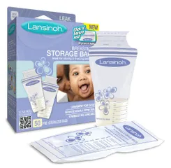 Túi trữ sữa Lansinoh 50 chiếc - An toàn, tiện lợi, không chứa BPA - Sản phẩm chất lượng cao, đáng tin cậy cho mẹ và bé