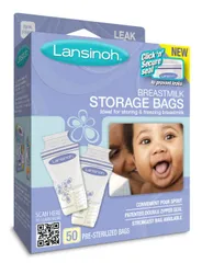 Túi trữ sữa Lansinoh 50 chiếc - An toàn, tiện lợi, không chứa BPA - Sản phẩm chất lượng cao, đáng tin cậy cho mẹ và bé