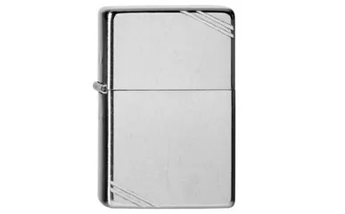 Bật Lửa Zippo Vintage Street Chrome - Bật Lửa Cổ Điển Mạ Chrome, Đường Vân Tinh Xảo, Đẳng Cấp Phong Cách Nam