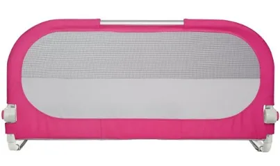 Thanh Chặn Giường Munchkin MK47045 Màu Hồng - Bảo Vệ Bé Yêu Khi Ngủ Một Mình, An Toàn và Tiện Lợi