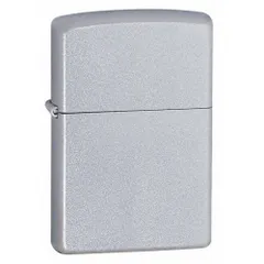Bật lửa Zippo 205 Classic Satin Chrome - Bật lửa kim loại chống gió, thiết kế đơn giản và sang trọng, quà tặng hoàn hảo cho tín đồ Zippo