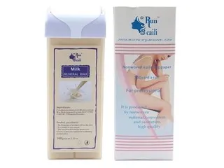 Bộ Sáp Wax 100g và Giấy Wax 100 Miếng RunCaili - Wax Lông Hiệu Quả, Làn Da Mịn Màng Như Ý, Sản Phẩm Đài Loan