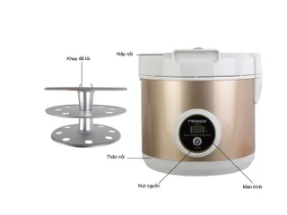 Máy Làm Tỏi Đen Tiross TS904 - Thiết Bị Hỗ Trợ Làm Tỏi Đen Nhanh, Chất Lượng Tốt, Dễ Dàng Sử Dụng Tại Nhà