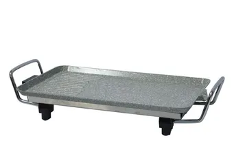 Vỉ Nướng Điện Vntech VN199 Nhỏ Gọn - Chất Liệu Vân Đá Chống Dính, Công Suất 1300W, 5 Mức Nhiệt Độ - Tiện Ích Nấu Nướng Tại Nhà