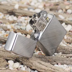 Bật Lửa Zippo 24648 Herringbone Sweep - Thiết Kế Xước Xương Cá Độc Đáo, Chính Hãng Mỹ, Bền Chắc, Quà Tặng Ý Nghĩa