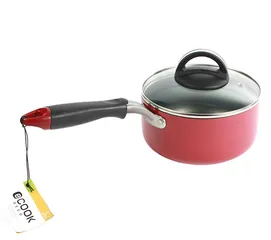 Nồi nhôm E-Cook Deco Lock&Lock LED2161G 16cm - Nhẹ, Đẳng cấp, Chống dính, Chịu nhiệt, Phù hợp mọi loại bếp