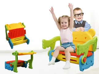 Bàn Học Đa Năng TB-01 - Ghế Sofa, Bàn Học & Hộp Đựng Đồ Chơi An Toàn Chính Hãng, Tiện Lợi Cho Trẻ Nhỏ