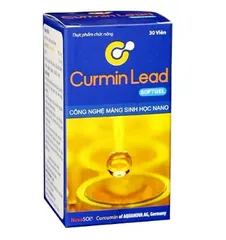 Viên uống Curmin Lead - Hỗ trợ điều trị đau dạ dày, viêm loét dạ dày với tinh nghệ vàng cho sức khỏe đường tiêu hóa tối ưu