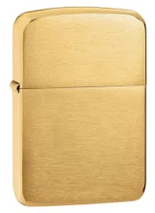 Bật Lửa Zippo 1941 Replica Brushed Brass Vàng Sang Trọng - Thiết Kế Tinh Tế, Thời Thượng, Phù Hợp Cho Người Yêu Thích Zippo