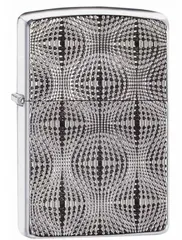 Bật Lửa Zippo 28835 Armor Chrome Lấp Lánh - Bật Lửa Khắc 3D Độc Đáo cho Người Sưu Tập và Yêu Thích Thời Trang