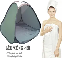Lều xông hơi cá nhân Mộc Miên - Lều xông hơi sau sinh tiện dụng, tự bung, chống thấm, hiệu quả xông cao cho phụ nữ và làm đẹp da