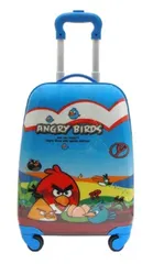Vali Kéo 4 Bánh Cho Bé Hình Chú Chim Angry Birds Ngộ Nghĩnh - Vali Du Lịch Sáng Tạo Dành Cho Trẻ Em, Tiện Dụng Và Đáng Yêu