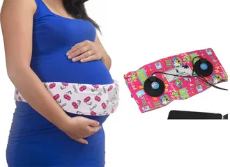 Tai nghe bà bầu Smart Fetus SMF002 - Tai nghe kích thích trí não cho thai nhi, chất liệu cotton thoải mái, thiết kế thời trang, âm thanh chất lượng