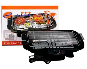Bếp Nướng Điện Không Khói Barbecue Grill 2000W - Giải Pháp Nướng An Toàn, Thiết Kế Nhỏ Gọn, 5 Mức Nhiệt Độ Điều Chỉnh