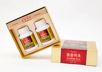 Đông trùng hạ thảo Gold Bio Hàn Quốc 350mg - Tăng cường sức khỏe và sinh lực, hỗ trợ chức năng gan tự nhiên, bổ sung vitamin và khoáng chất essential.