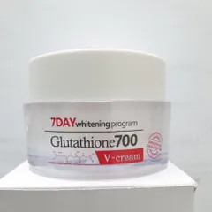 Kem Dưỡng Trắng Da 7 Day Whitening Glutathione 700 V-Cream - Chuyên Sáng Da, Mờ Thâm, Dưỡng Ẩm, Phục Hồi Da Khỏe Mạnh 50ml