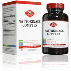 Viên Uống Hỗ Trợ Cải Thiện Tai Biến Nattokinase Complex Olympian Labs - Giải Pháp Tốt Cho Tim Mạch, Hỗ Trợ Điều Hòa Huyết Áp 30 Viên