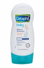 Sữa Tắm, Gội Toàn Thân Cetaphil Cho Bé 230ml - Dầu Hạt Hạnh Nhân, Dịu Nhẹ, Không Cay Mắt, Dưỡng Ẩm Da Cho Trẻ Sơ Sinh